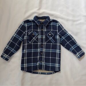 Boys Flannel Sweater Jacket